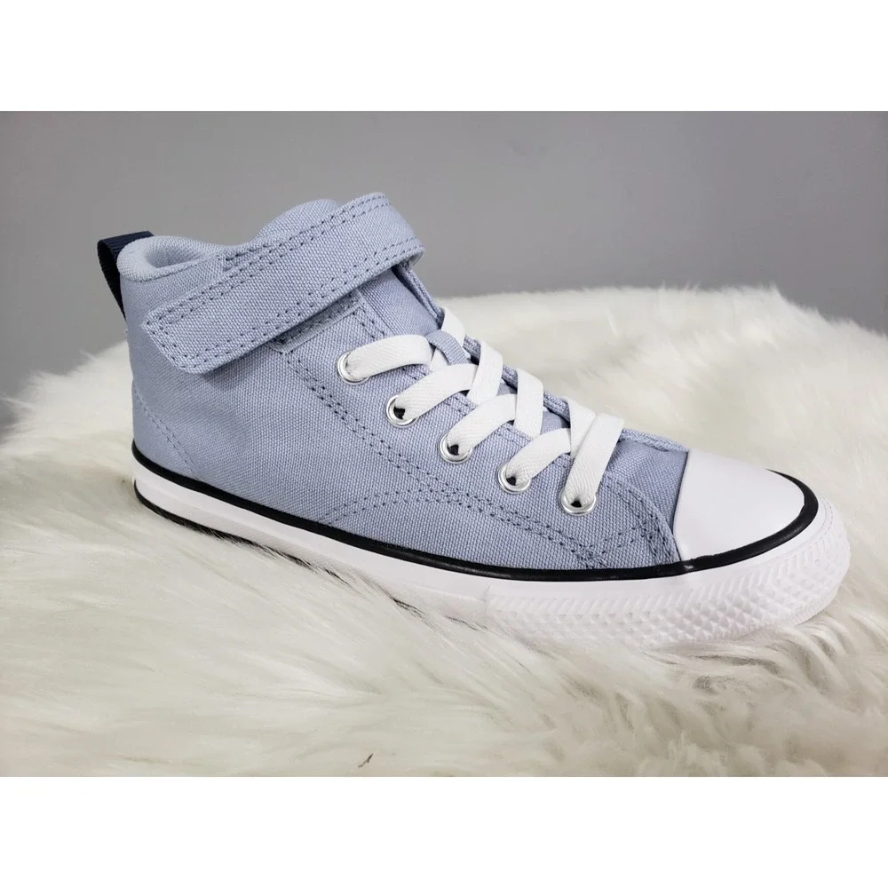 NEW EASY ON/OFF Converse Chuck Taylor All Star Malden Street Rainy Daze Blue Mid